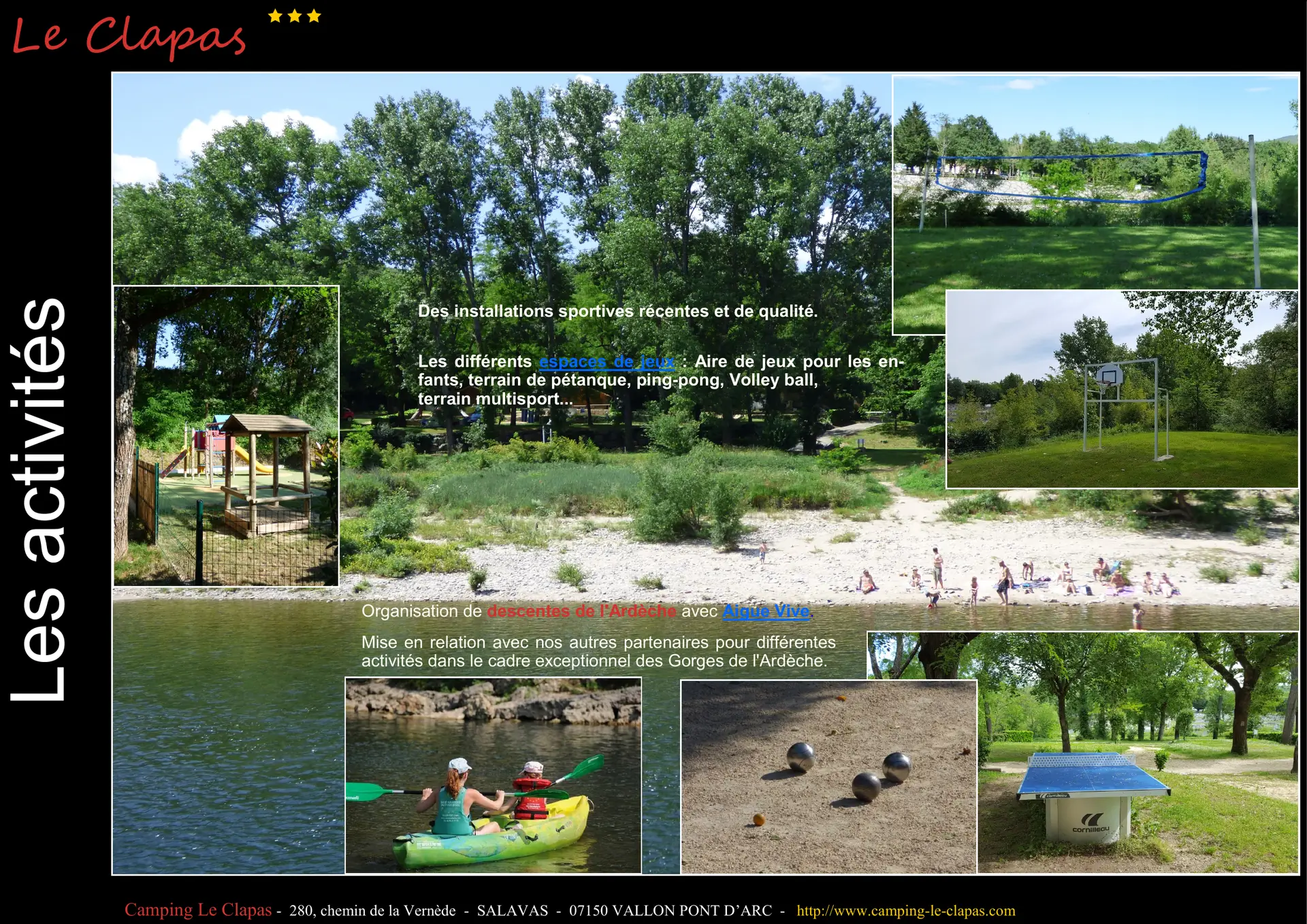 Brochure du camping, page 3 sur 9