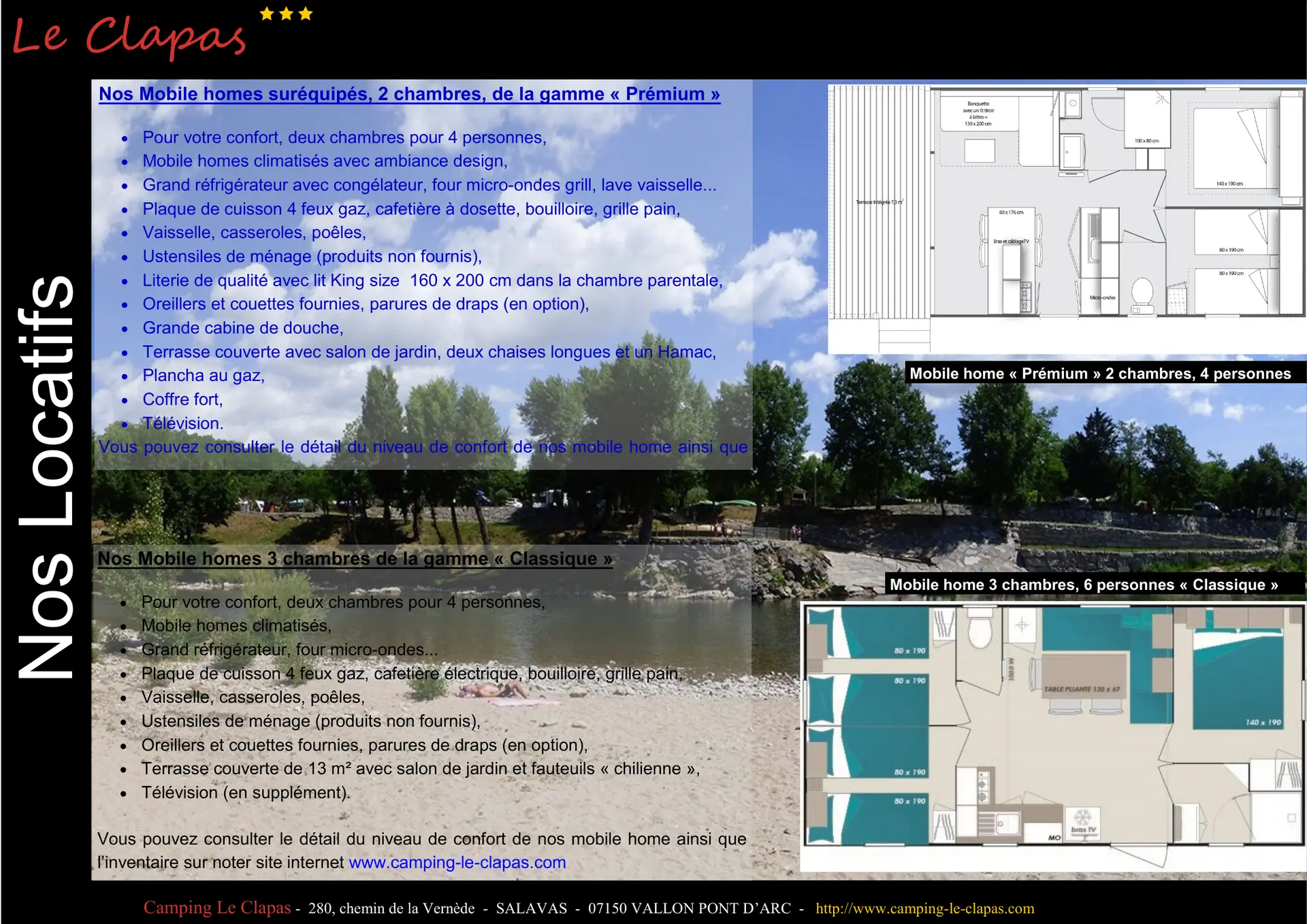 Brochure du camping, page 8 sur 9
